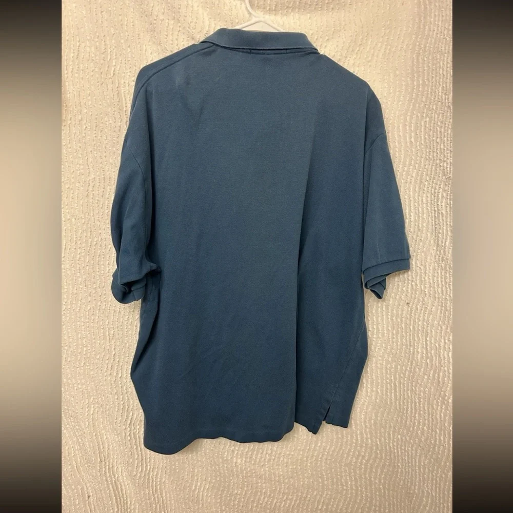 Polo Ralph Lauren Classic Fit Polo Shirt Blue Size XL Logo Man Vintage Navy